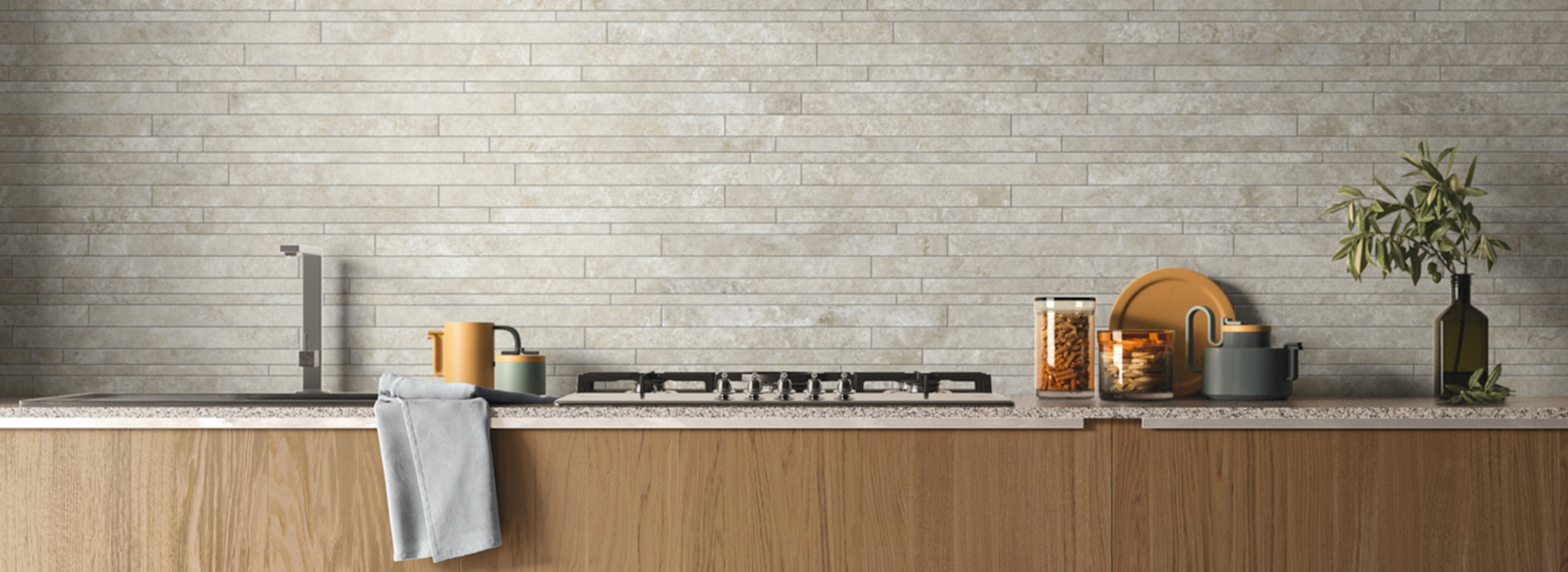 Backsplash in the modern kitchen