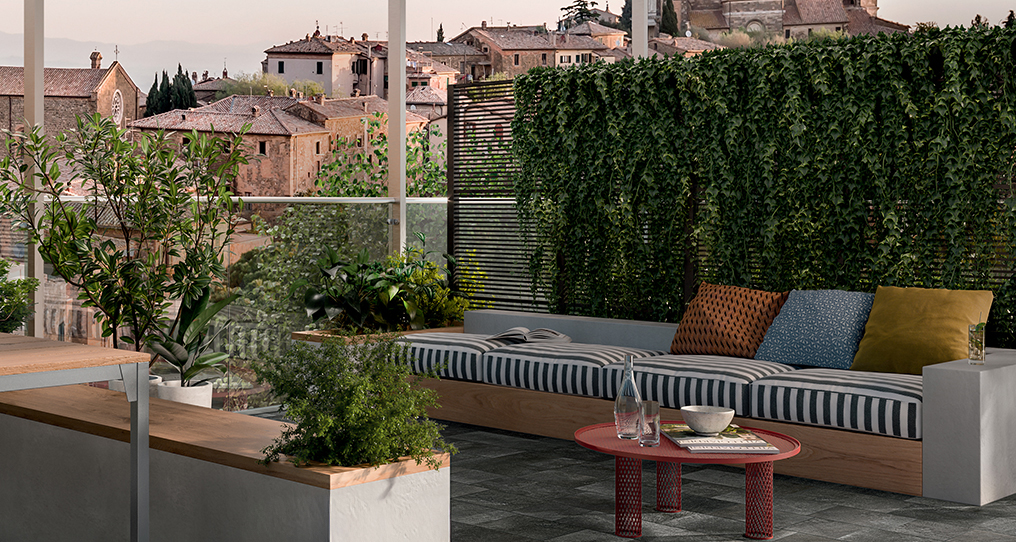 Open-air living rooms