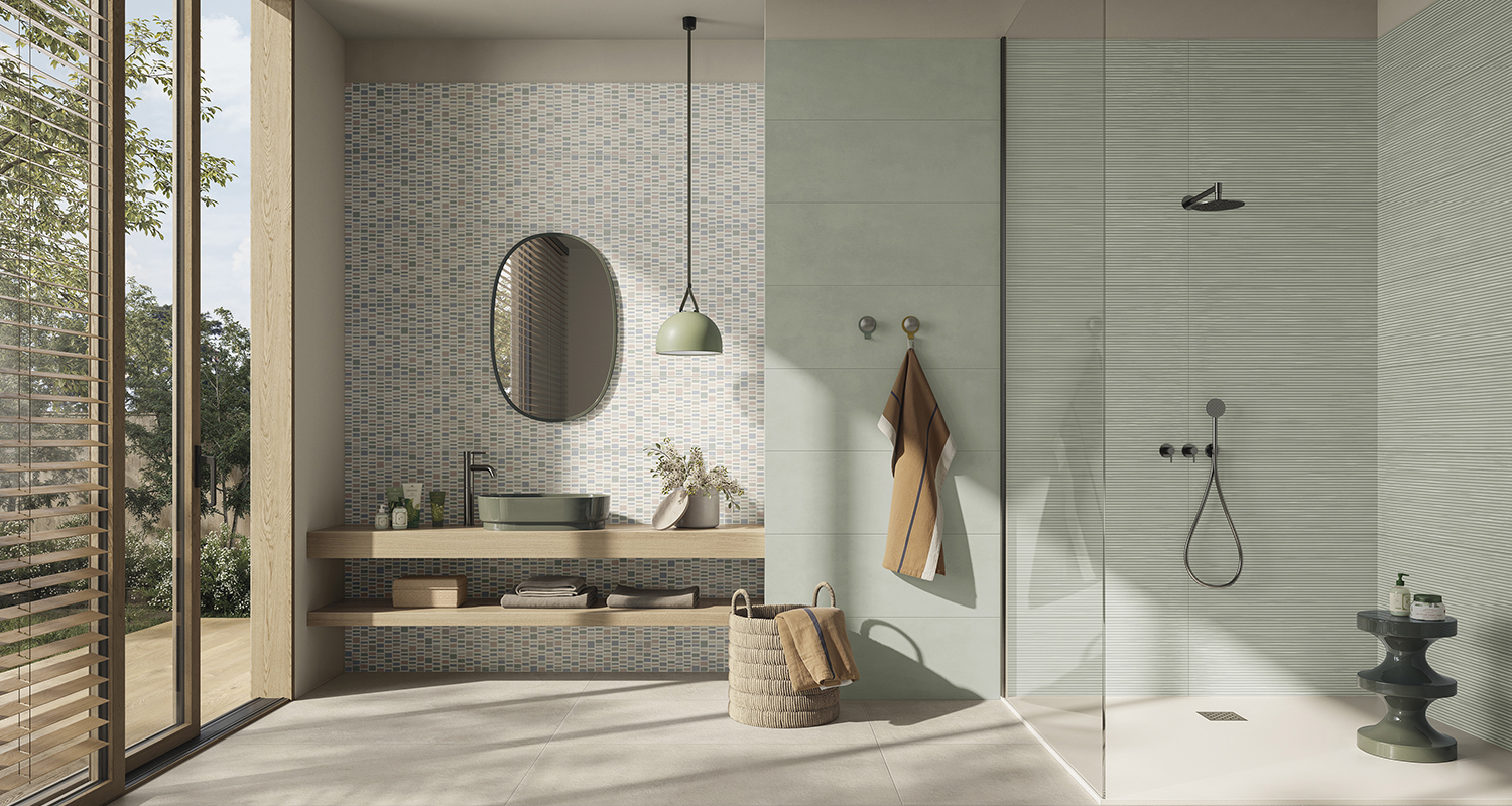 Panaria Ceramica interprets the bathroom